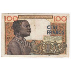 FRENCH WEST AFRICA - PICK 46 - 100 FRANCS 20/05/1957 - TRES TRES BEAU