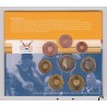 NETHERLANDS - BRILLIANT UNCIRCULATED EURO COIN SET 2001 - 8 COINS - SECOND HAND