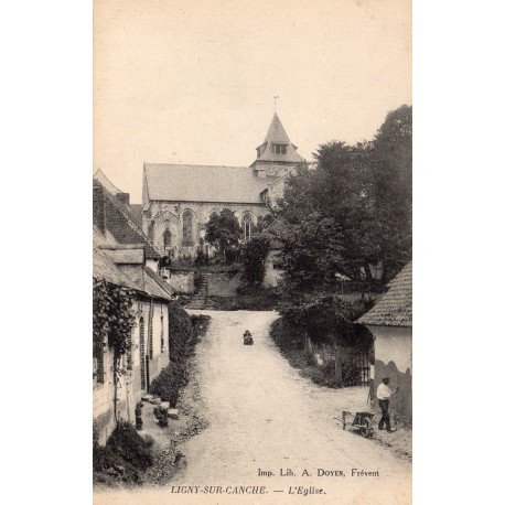 County 62270 - LIGNY-SUR-CANCHE - THE CHURCH
