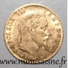 FRANCE - KM 803 - 5 FRANCS 1867 A - Paris - GOLD - NAPOLEON III - Laureate head