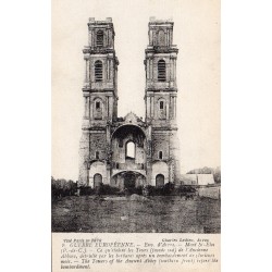 62144 - MONT-SAINT-ELOI - GUERRE 1914-1915 - LES TOURS DE L'ANCIENNE ABBAYE APRES LE BOMBARDEMENT