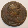 98 - 117 - TRAJAN - AS - CUIVRE - 11.2 GR - TRES BEAU +