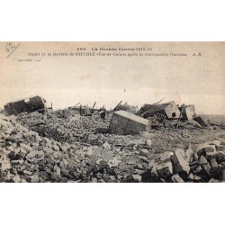 62153 - SOUCHEZ - LA GRANDE GUERRE 1914-15 - SUCRERIE APRES LA RÉOCCUPATION FRANCAISE