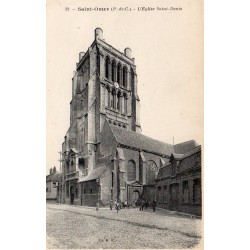 County 62500 - SAINT-OMER - THE CHURCH OF SAINT-DENIS