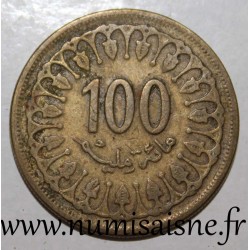 TUNISIA - KM 309 - 100 MILLIMES 1983
