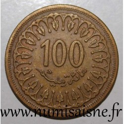 TUNISIE - KM 309 - 100 MILLIMES 1960