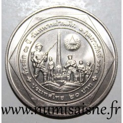 THAILAND - Y 341 - 20 BAHT 1998 - 50 years of the Thai Veterans Organization