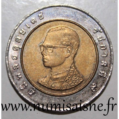 THAILAND - Y 227 - 10 BAHT 1994 - BE 2537 - Bhumibol Adulyadej - Rama IX