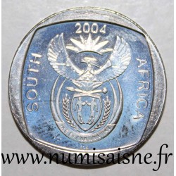 SOUTH AFRICA - KM 334 - 2 RAND 2004 - 10 years since the first multiracial elections