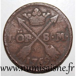 SCHWEDEN - KM 460 - 1 ORE 1769 - Adolf Fredrik
