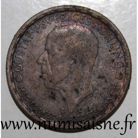 SCHWEDEN - KM 814 - 1 KRONA 1946 - GUSTAF V