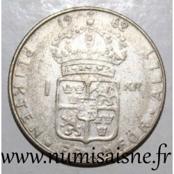 SWEDEN - KM 826 - 1 KRONA 1962