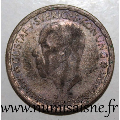 SWEDEN - KM 814 - 1 KRONA 1946 - GUSTAF V