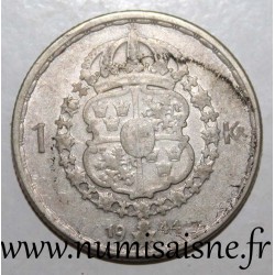 SWEDEN - KM 814 - 1 KRONA 1944 - GUSTAF V