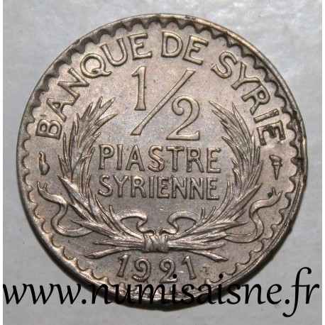 SYRIA - KM 68 - 1/2 PIASTRE 1921