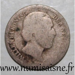 PAYS BAS - KM 80 - 10 CENTS 1856 - Guillaume III