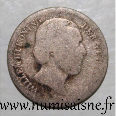 NIEDERLANDE - KM 80 - 10 CENT 1856 - Wilhelm III