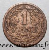 NETHERLANDS - KM 152 - 1 CENT 1916 - WILHELMINA