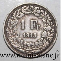 SWITZERLAND - KM 24 - 1 FRANC 1913