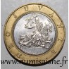 MONACO - KM 163 - 10 FRANCS 1995 - RAINIER III - Mint error