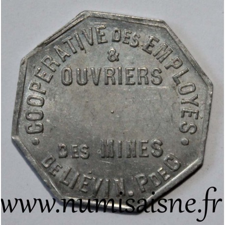 FRANCE - County 62 - LIEVIN - BAKERY - 1922 - MINING COOPERATIVE - COIN STRIKE