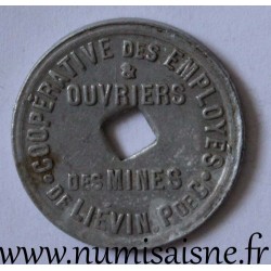 FRANCE - County 62 - LIEVIN - BAKERY - 1922 - MINING COOPERATIVE - MEDAL STRIKE