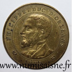 MEDAL - PHILIPPE DUKE OF ORLEANS - 1899