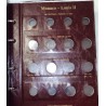 DESTOCKING - Album volume 1 and 2 for the coins of Monaco from 1924 to 2004