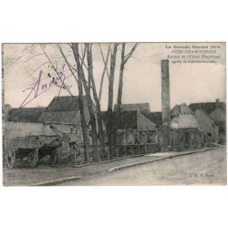 51230 - FERE CHAMPENOISE - LA GRANDE GUERRE 1914 - RUINES DE L'USINE ELCTRIQUE APRES LE BOMBARDEMENT