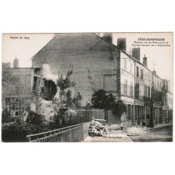 County County 51230 - FERE CHAMPENOISE - WAR 1914 - HOUSE IN RUE DU PONT AFTER THE BOMBARDMENT OF SEPTEMBER 7