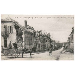 County 51170 - FISME - SUBURB OF SOISSONS AFTER THE GERMAN RETREAT (AUGUST 1918)