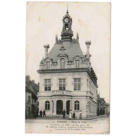 County 51170 - FISMES - TOWN HALL