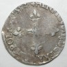 Dup 1133 - HENRI III - UN QUART D'ECU - 1582 9 - RENNES - TTB