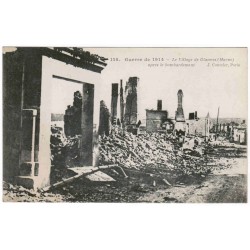 County 51300 - GLANNES - WAR OF 1914 - THE VILLAGE AFTER THE BOMBARDMENT