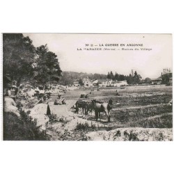County 51800 - LA HARAZÉE - THE WAR IN ARGONNE - RUINS OF THE VILLAGE