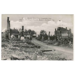 County 51340 - HUIRON - WAR 1914 - BATTLE OF THE MARNE (SEPTEMBER 6 TO 12, 1914) - THE HIGH STREET