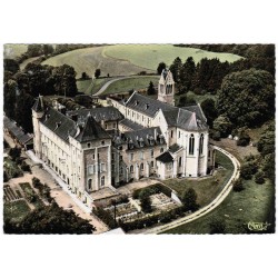 County 51170 - ARCIS-LE-PONSART - NOTRE DAME D'IGNY ABBEY - AERIAL VIEW - THE MONASTERY AND THE CEMETERY
