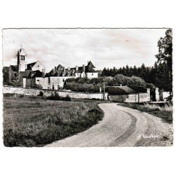 County 51170 - ARCIS-LE-PONSART - NOTRE DAME D'IGNY ABBEY - THE ROAD AND ENTRANCE TO THE MONASTERY
