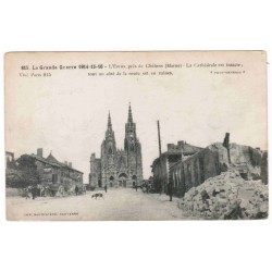 County 51460 - L'ÉPINE - THE GREAT WAR 1914-15-16 - THE CATHEDRAL INTACT