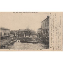 County 51290 - LARZICOURT - CRUE DE LA MARNE - 25 JANUARY 1910