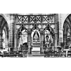 County 51460 - THE THORN - INTERIOR OF THE BASILICA OF NOTRE DAME - THE ROOD SCREEN