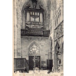 County 51460 - L'ÉPINE - NOTRE DAME BASILICA - NORTH TRANSEPT AND THE GREAT ORGAN