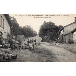 County 51800 - LA HARAZÉE - ROUTE DE VARENNES - BEFORE THE WAR 1914-1916