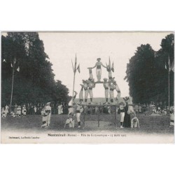 County 51210 - MONTMIRAIL - GYMNASTICS FESTIVAL - AUGUST 15, 1913
