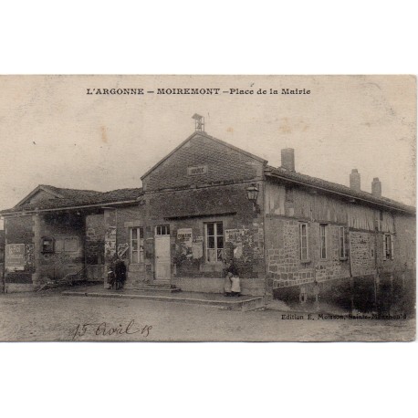 51800 - L'ARGONNE - MOIREMONT - PLACE DE LA MAIRIE