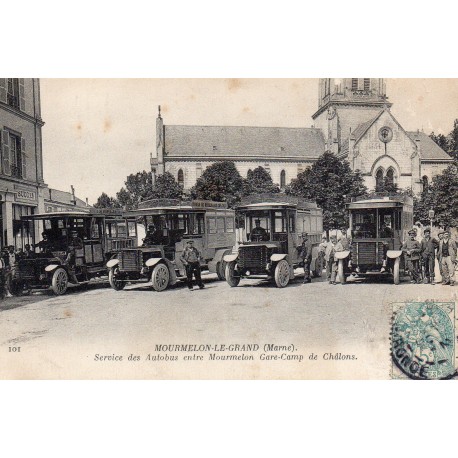 County 51400 - MOURMELON-LE-GRAND - BUS SERVICE BETWEEN MOURMELON GARE-CAMP DE CHÂTONS