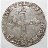 Dup 1133 - HENRI III - UN QUART D'ECU - 1584 L - TTB