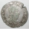 Dup 1131 - HENRI III - DEMI FRANC AU COL PLAT - 1587 A