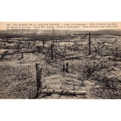 County 51 - THE RUINS OF THE GREAT WAR - MONTS DE CHAMPAGNE - MONT DE CORNILLET - VIEW TAKEN OF THE SIGNAL OF MAUROY
