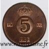 SWEDEN - KM 822 - 5 ORE 1966